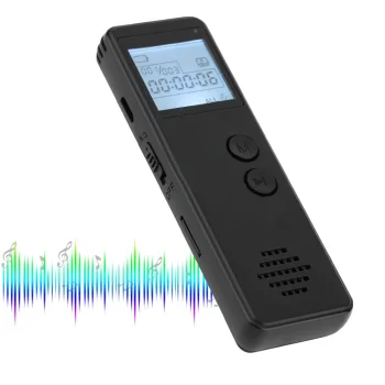 SK-299 Portable 8GB Digital Voice Recorder USB Flash Drive MP3 Player, Black