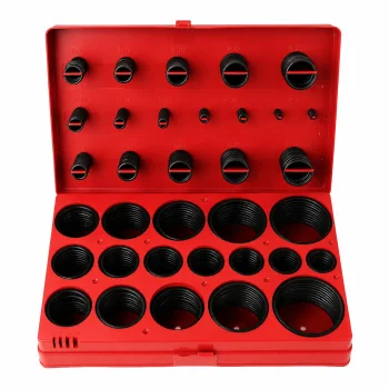 Oil-Resistant O-Ring Assortment Set 419 Pcs AG859B