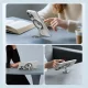 SODI ST04 Double-Sided Magnetic Phone Ring Stand with MagSafe, Silver