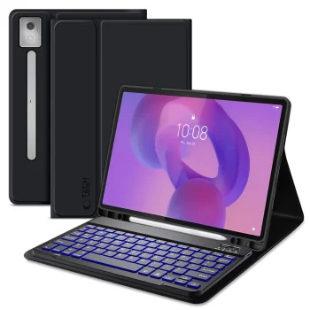 Lenovo Idea Tab Pro 12.7'' (TB-373FU) Tech-Protect SC Pen Case Cover with Bluetooth Keyboard, Black