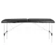 Activfizjo Komfort 2-Segment Folding Massage Table, Black