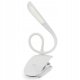 Clip-On LED Reading Light Lamp, White