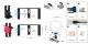 Smartphone Video Rig with Ring LED Light, Tripod Mount and Microphone