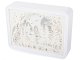 3D Paper Cutout Night Light with RGB LED, Remote & Touch Control, White