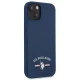 Apple iPhone 13 mini 5.4\'\' US Polo Silicone Collection Case Cover (USHCP13SSFGV), Navy