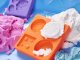 Kinetic sand with accessories, creative set \"Fast food\"