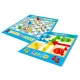 2-in-1 Board Game and Play Mat for Kids, 129x94 cm