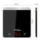GreenBlue GB171 Digital Kitchen Scale, 5kg/1g, Black