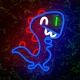 Forever Light JURASSIC BABY DINO LED Neon Sign, Blue