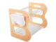 Two-Tier Dish Drainer Rack with Drip Tray and Cutlery Holder