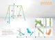Intex 44120 Double Garden Swing for Kids