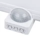 Maclean MCE466 W LED Facade Lamp with House Number, Motion & Twilight Sensor, 20W, IP65