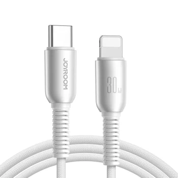 Joyroom S-A51 30W USB-C to Lightning Cable (1.2m), Light Gray