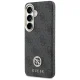 Guess 4G Rhinestone Round Logo MagSafe Case for Samsung Galaxy S26, Black