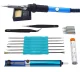 Soldering Kit with Adjustable Temperature, Accessories Included, Multicolor