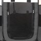 Foldable Pet Playpen for Dogs and Cats Portable Soft Kennel, Gray