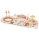 Wooden Musical Educational Table with Xylophone and Drum