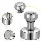 Neodymium Magnets for Fridge and Whiteboard, 16x12 mm, 16 pcs, Silver