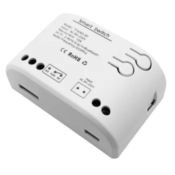 TUYA Smart Switch 1 Channel DIY Wi-Fi, RF, 10A, AC 85-250V, White
