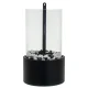 Tabletop Bio Ethanol Fireplace Kaminer 26300, 28x16 cm, Black