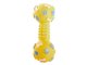 Squeaky Rubber Dumbbell Dog Chew Toy