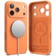 Ringke Silicone Magnetic MagSafe Phone Case Cover iPhone 17 Pro - Orange