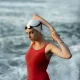 Swimming Diving Goggles Glasses + Nose clip and earplugs