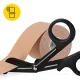 4Fizjo Kinesiology Taping Scissors, Stainless Steel with Teflon Coating