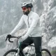 Rockbros TLWT001 ROAD TO SKY Windproof Insulated Cycling Jersey M - White