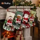 Ruhhy Christmas Stockings for Gifts, 4 pcs, Multicolor