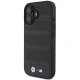 BMW iPhone 16 Case M Perforated And Stitched Line MagSafe - Black