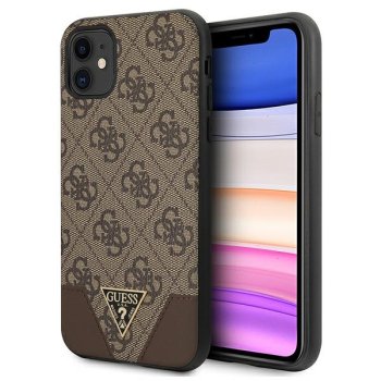 Guess 4G Triangle Case for Apple iPhone 11 / Xr, Brown