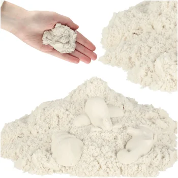 Sensory Play Sand for Kids 1 kg, White