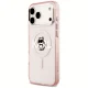 Karl Lagerfeld IML Choupette Sketch Logo MagSafe Case for iPhone 17 Pro Max, Pink