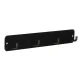 Wall-Mounted Bathroom Hook Rack with 4 Hooks, Black