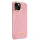 Guess Croco Collection Case for iPhone 14 Plus / 15 Plus - Pink