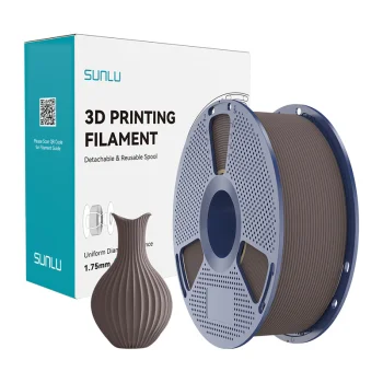Sunlu PLA Classic 3D Printing Filament 1.75 mm 1 kg, Chocolate