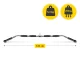 4FIZJO Long Revolving Lat Pulldown Bar 124 cm