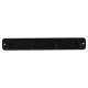 Wall-Mounted Bathroom Hook Rack with 4 Hooks, Black