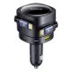 Baseus Enjoyment Max 90W Car Charger 2 x USB-C + USB-A + USB-C Cable - Black