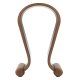 Maclean MC-815W Wooden Headphone Stand, Walnut