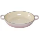 Le Creuset Gourmet Flower Cast Iron Casserole 26 cm, 2.2 l, Shell Pink