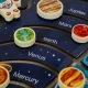 Kruzzel 00024763 Wooden Puzzle Solar System