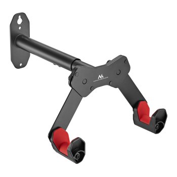 Maclean MC-457 Wall Mount Bike Rack, 25kg, Black