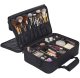 Makeup Case Box Travel Cosmetic Bag Organizer, Black
