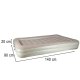 Kids Inflatable Air Mattress Bed with Pump, 140x90 cm, Light Grey