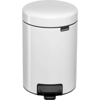 Brabantia NewIcon Pedal Bin 3L, White