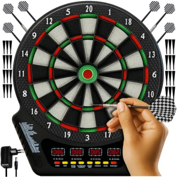 Trizand 26307 Electronic Dartboard with Darts and Accessories