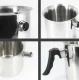 Milk Boiling Pot 0.8L with Whistle and Lid