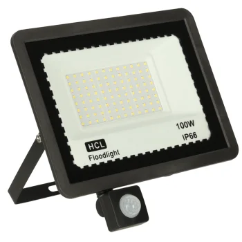 LED Floodlight with Motion Sensor 100W